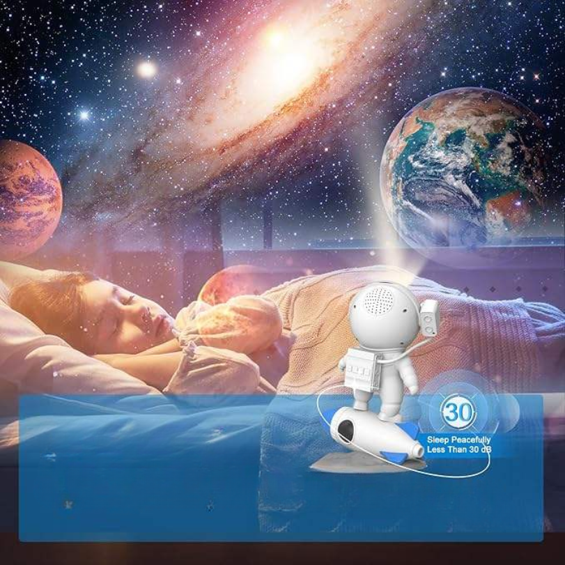AstronautProjector LED Galaxie-Projektor Nachtlicht