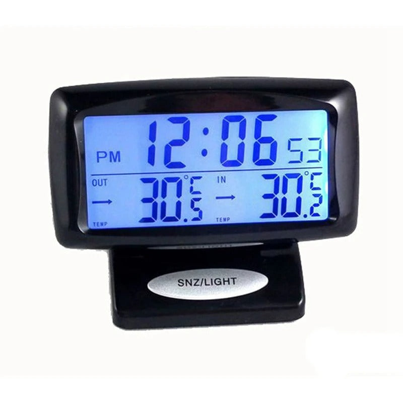 DualTemp Auto-Thermometer mit beleuchtetem LCD-Display