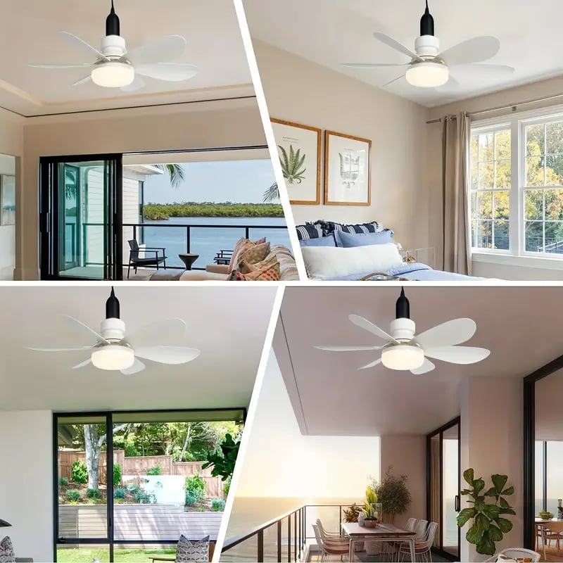 IlluminatedFan – 2-in-1 Kühlventilator mit LED-Licht, Fassungsmontage