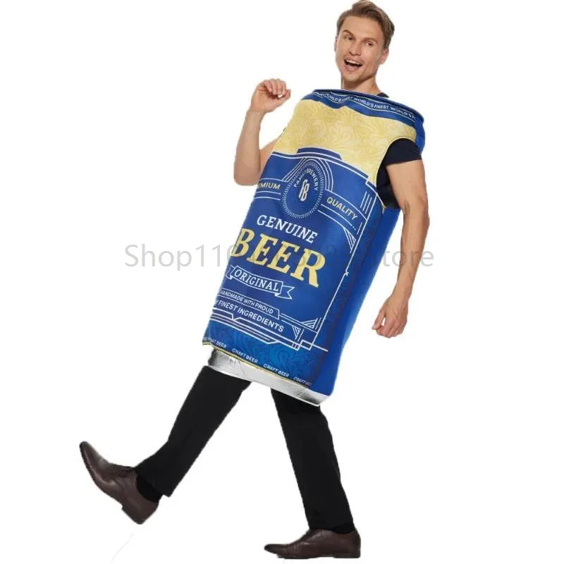 Oktoberfest Kostüm Bierkrug Aufblasbar, Einheitsgröße Partykostüm