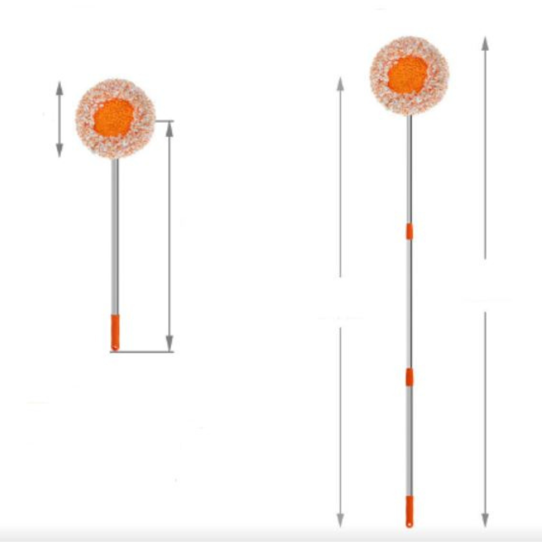 Mop360° Reinigungsmopp Drehbar, Ausziehbar bis 125cm