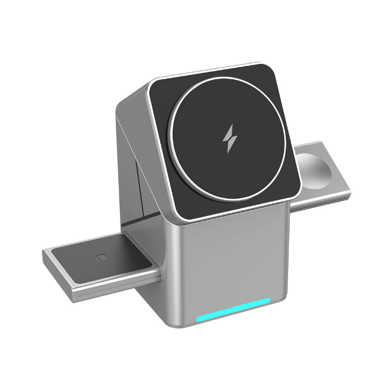 ChargingDock – 3-in-1 Magnetisches Ladedock mit Ständer