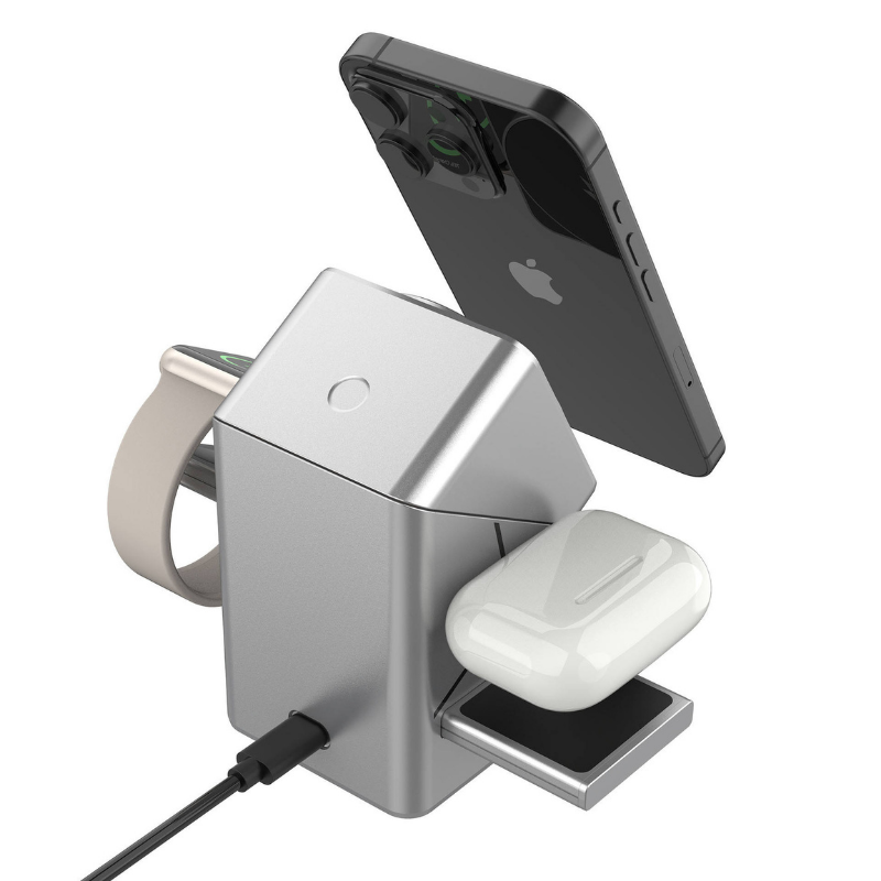 ChargingDock – 3-in-1 Magnetisches Ladedock mit Ständer