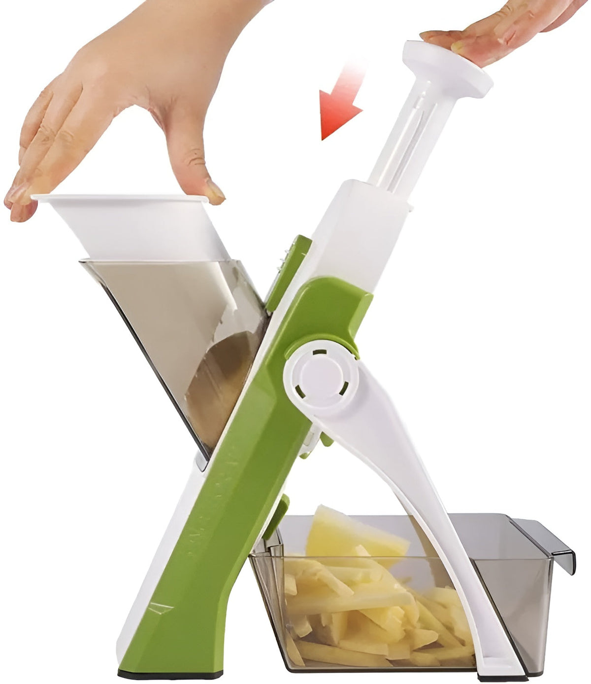 VeggieSlicer Gemüsehobel Multifunktional, Edelstahlklingen