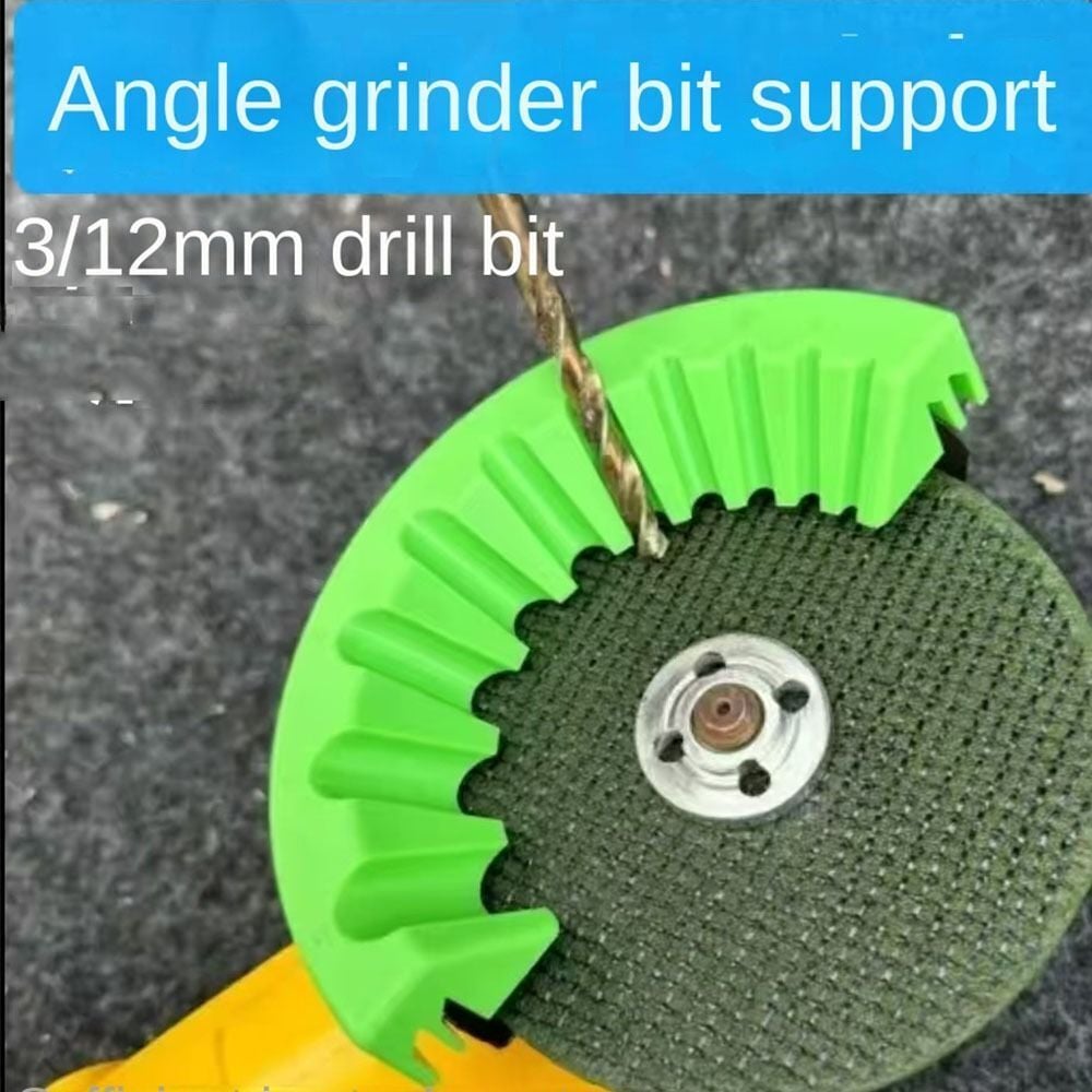 BitSharpener – Winkelschleifer-Aufsatz zum Bohrerschärfen
