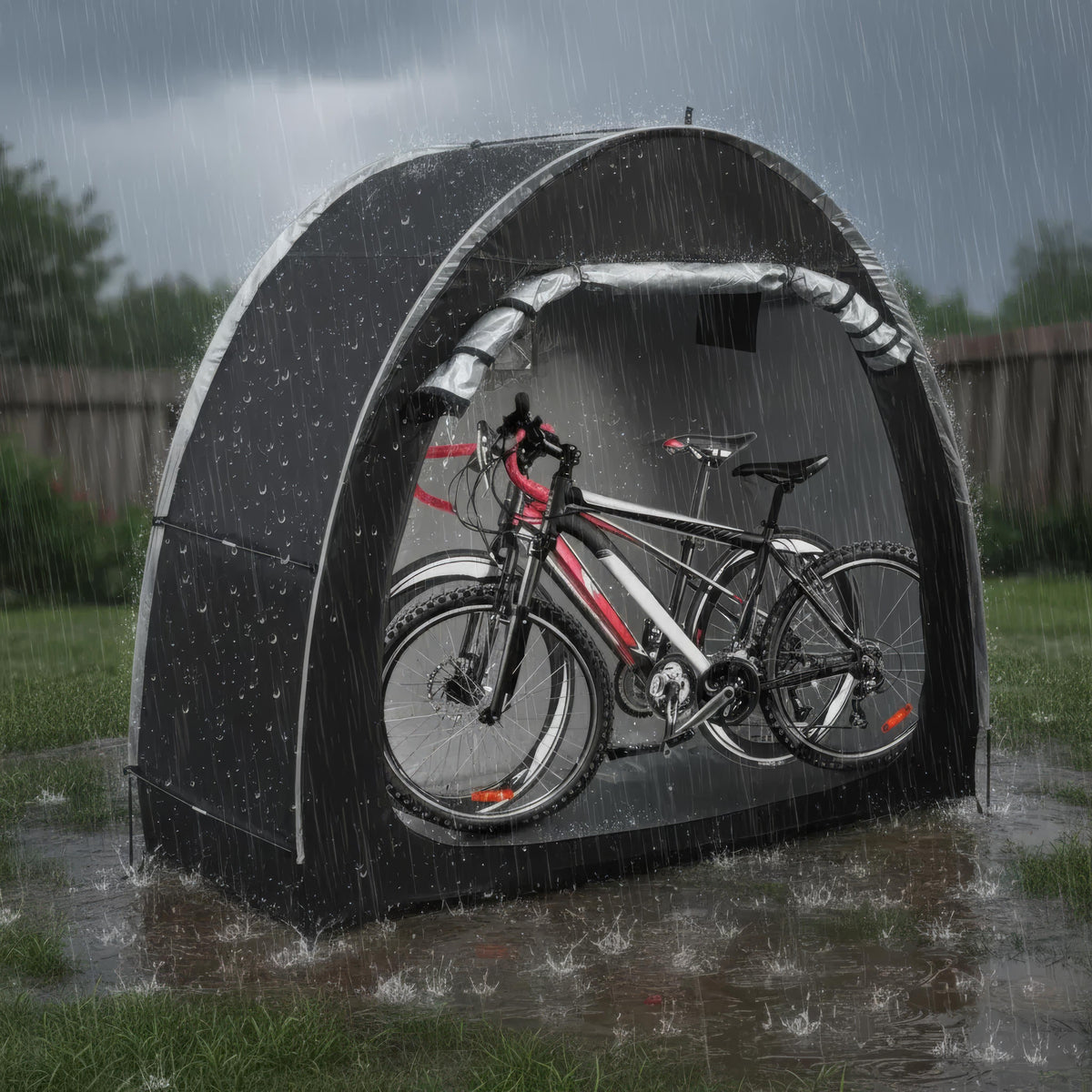 Fresco Fahrradzelt einfacher Aufbau