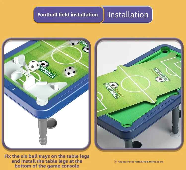 MiniArena 6-in-1 Tragbarer Mini-Spieltisch Für Familien