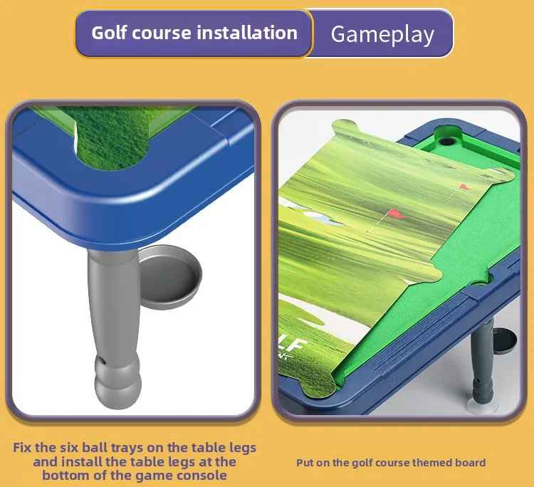 MiniArena 6-in-1 Tragbarer Mini-Spieltisch Für Familien
