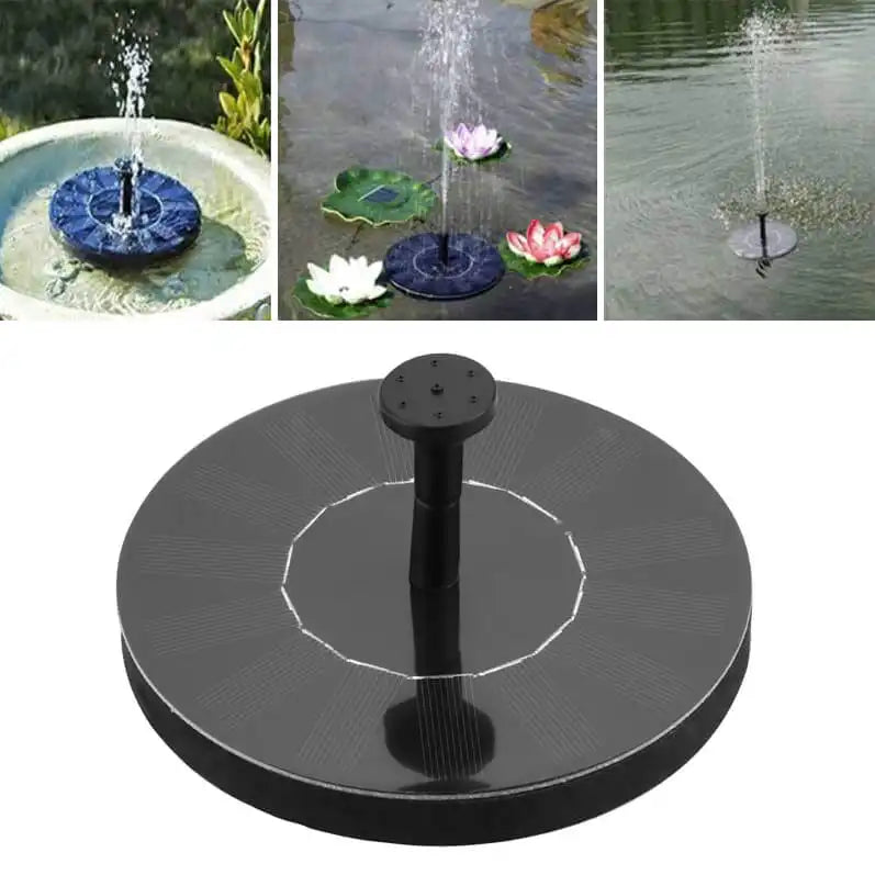 SolarFountain – Schwimmende Solar-Wasserpumpe für den Gartenbrunnen
