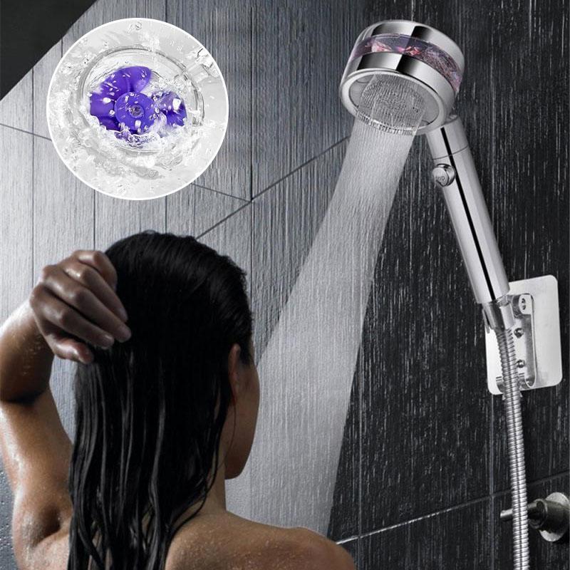 SpinShower 360-Grad Rotierender Hochdruck-Duschkopf