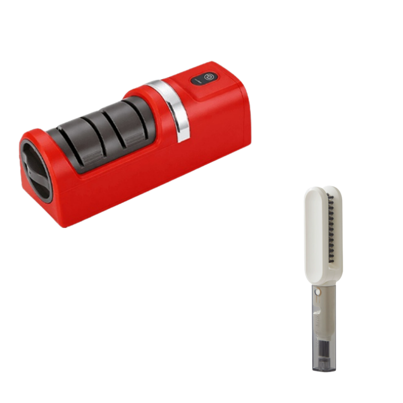 EdgeSharpener – Elektrisches Schärfsystem mit Zubehör-Option