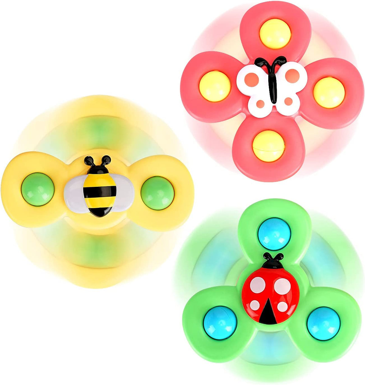 SpinnerToy – Sensorisches Fidget-Spielzeug mit Saugnapf