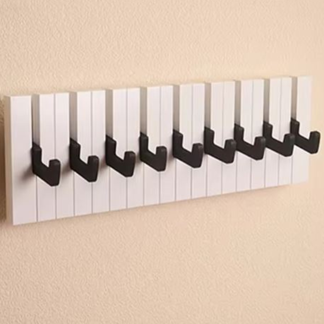 PianoRack Wandgarderobe Im Klavierdesign