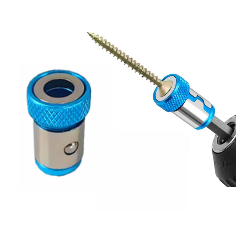 ScrewdriverTip Magnetischer Bithalter, Verstellbarer Ring 2er-Set