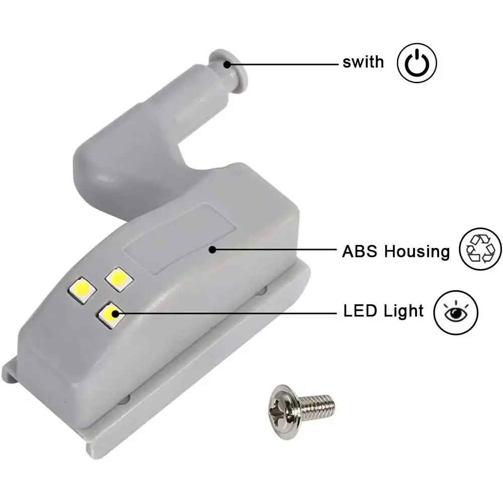 HingeLight Automatisches LED-Scharnierlicht Für Schränke