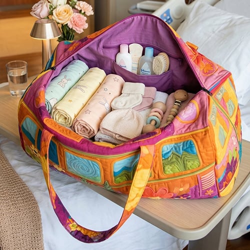 FloraVoyage Reisetasche Griffe Detail
