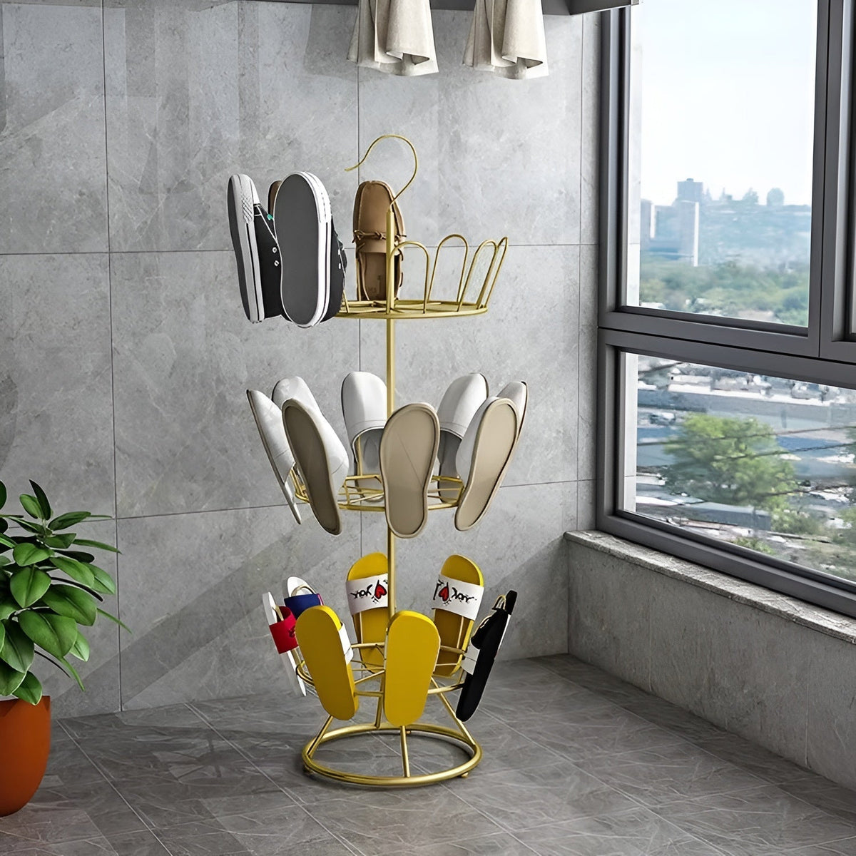 ShoeOrganizer – Stapelbarer Vertikaler Schuh-Organizer