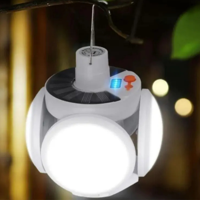 SolarLamp – Tragbare Solar LED Faltpaneel-Notlampe