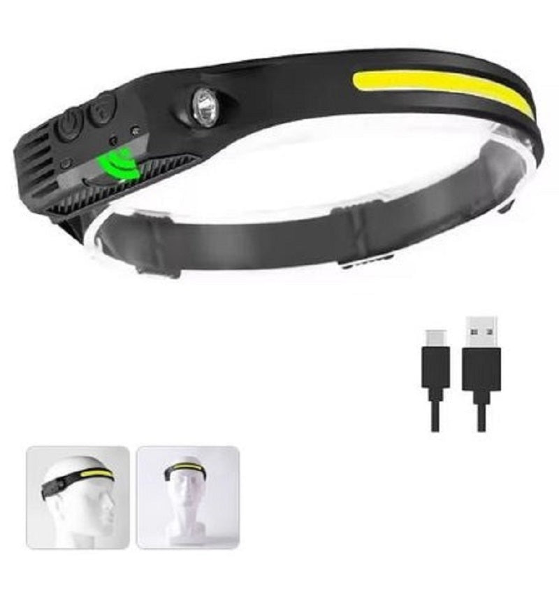 Headlight – LED-Stirnlampe mit Wellensensor und langer Akkulaufzeit