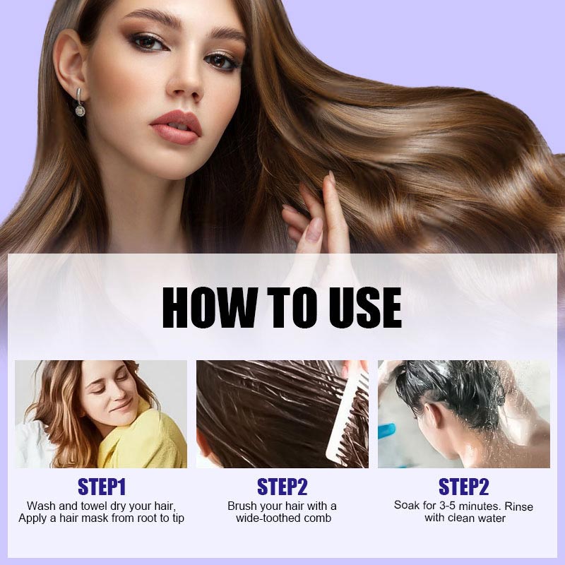 KeratinMask – Tönende Keratin-Haarmaske