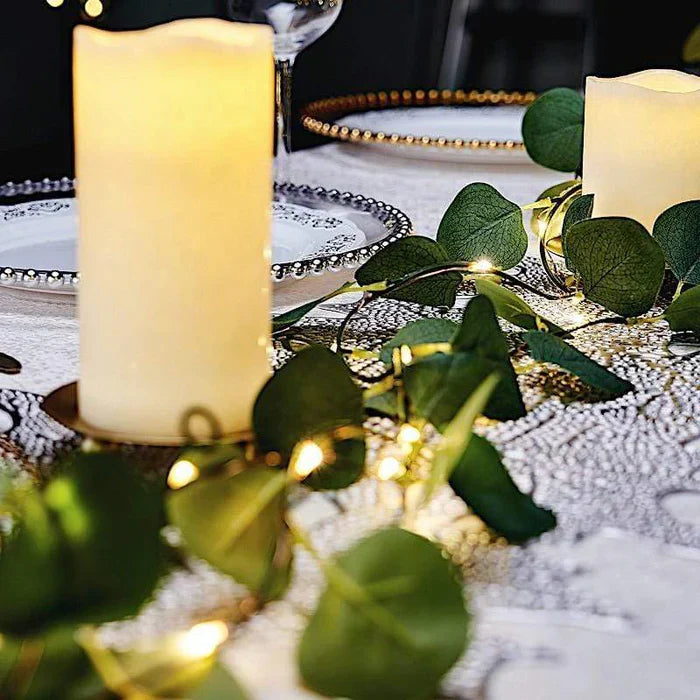 LightLeaf – LED Lichterkette mit Blattdesign, 10m/100 LEDs