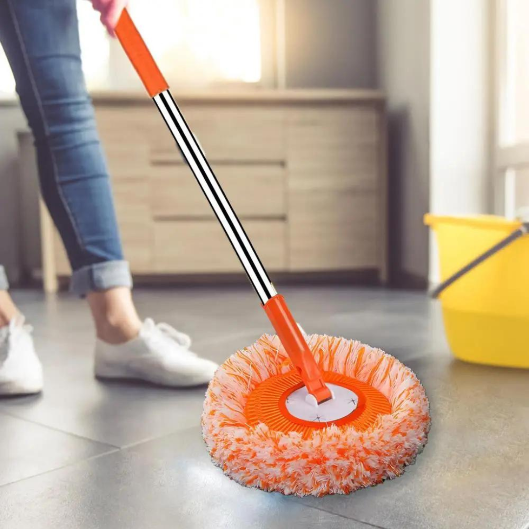 Mop360° Reinigungsmopp Drehbar, Ausziehbar bis 125cm