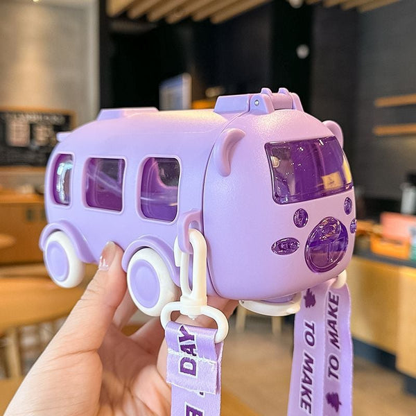 BusTumbler – Trinkflasche im Bus-Design für Kinder