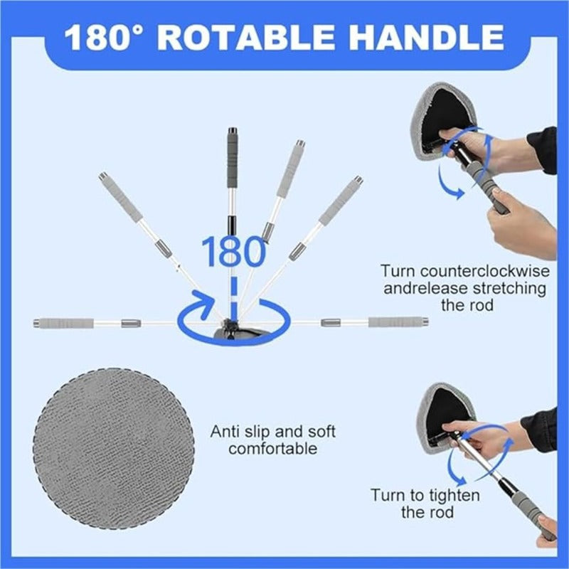 SwivelCleaner Reinigung von Haushaltsglas