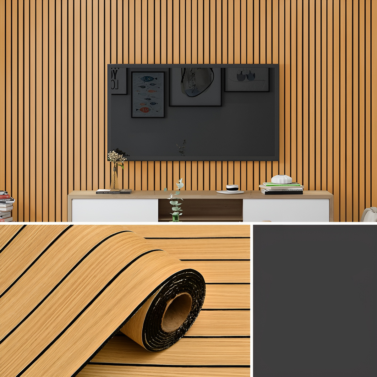 WallSticker – Selbstklebende Wandaufkleber im Holzlook