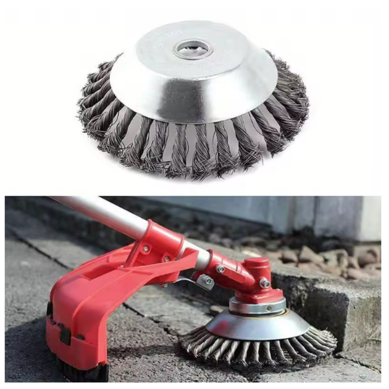 CutterHead – Unkrautschneider-Kopf aus Stahldraht, 20cm