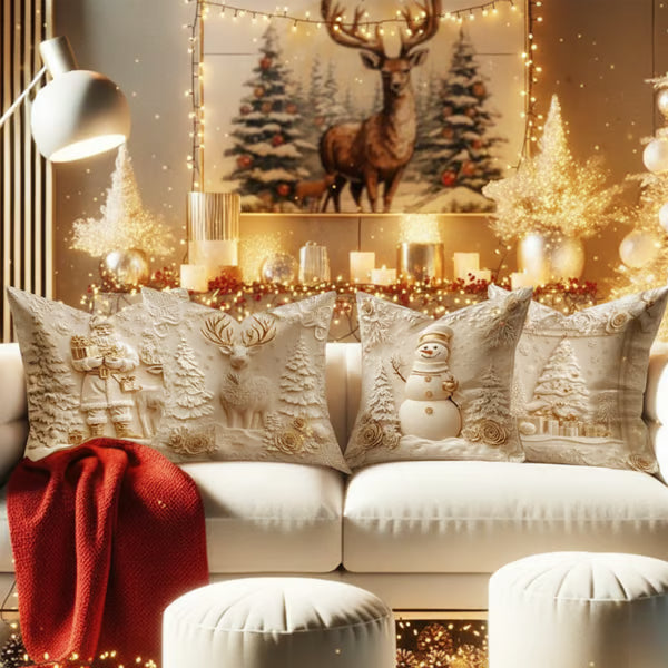 ChristmasCovers im Wohnzimmer