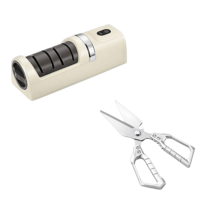 EdgeSharpener – Elektrisches Schärfsystem mit Zubehör-Option