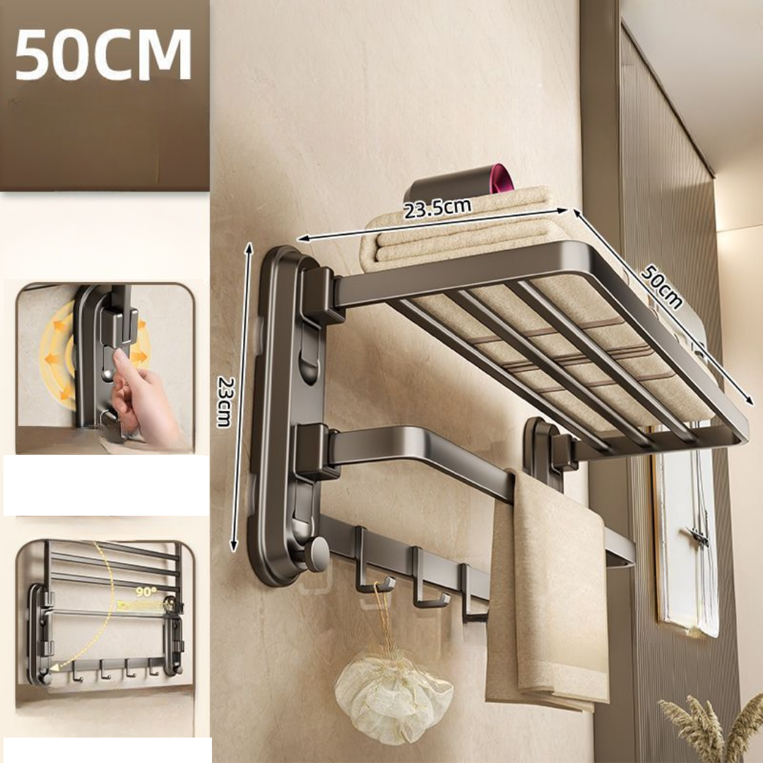 EasyHang – Klappbarer Hänge-Organisator mit Saugnapf, ohne Bohren