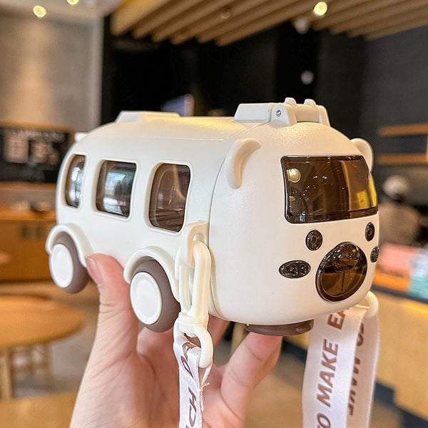 BusTumbler – Trinkflasche im Bus-Design für Kinder
