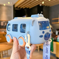 BusTumbler – Trinkflasche im Bus-Design für Kinder