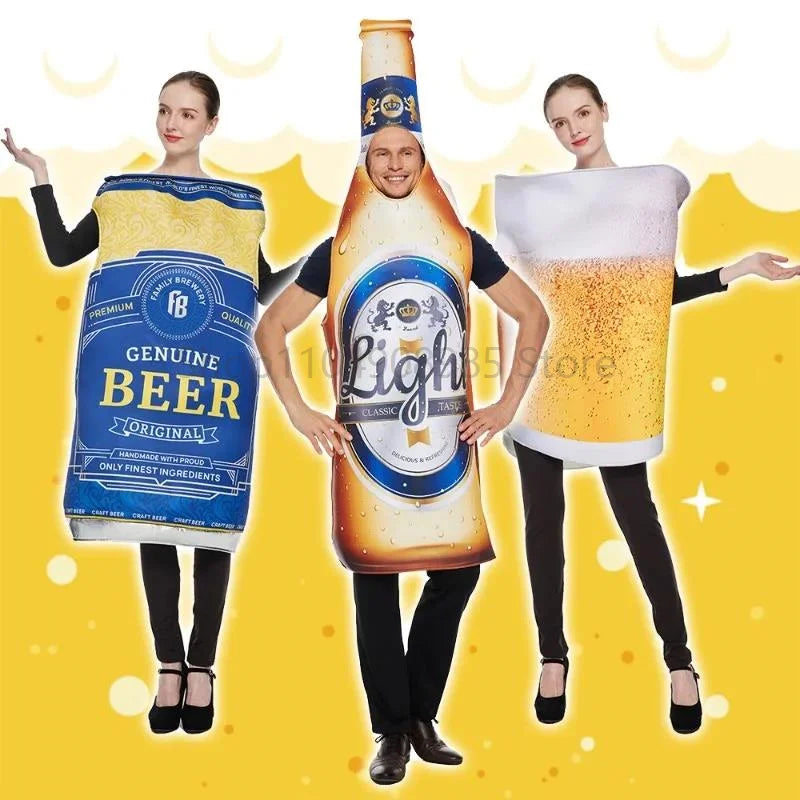 Oktoberfest Kostüm Bierkrug Aufblasbar, Einheitsgröße Partykostüm