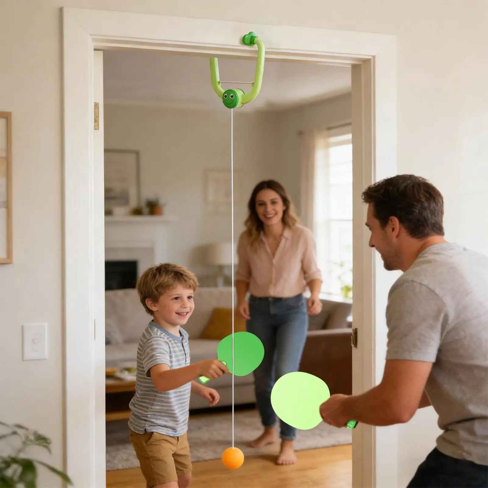 Kletshuts DoorPong an der Tür, Familienspiel