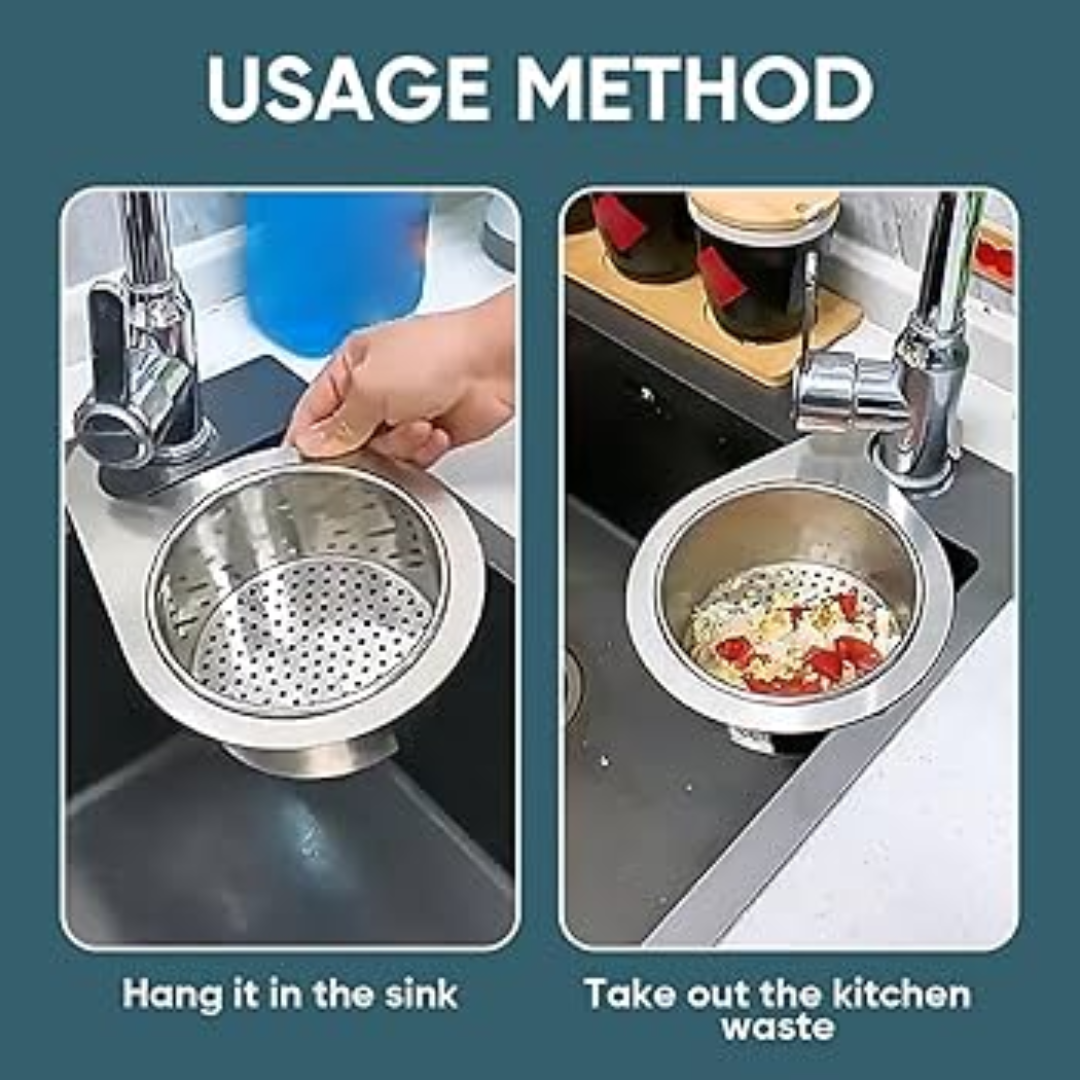 SinkStrainer Edelstahl-Spülbecken-Sieb Im Schwanendesign
