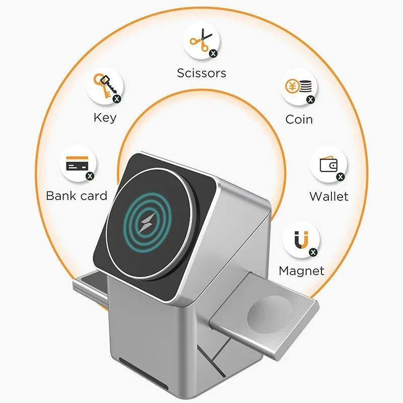 ChargingDock – 3-in-1 Magnetisches Ladedock mit Ständer