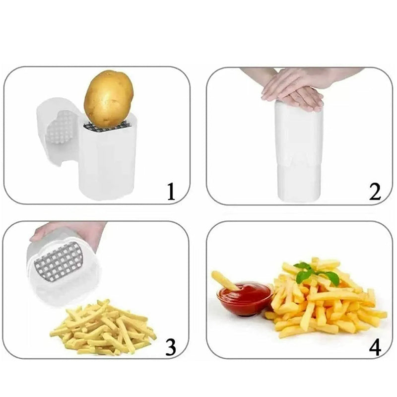 VeggieChopper Edelstahl Gemüsezerkleinerer