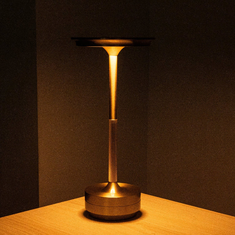 LuxeLamp – Touch-Nachttischlampe mit drei Lichtfarben