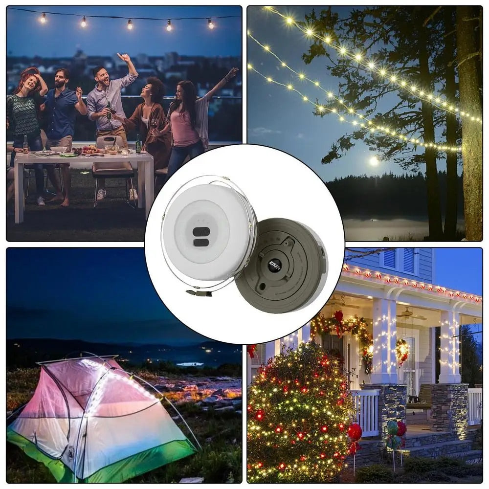 Tragbare LED-Lichterkette Wasserdicht – Wiederaufladbar