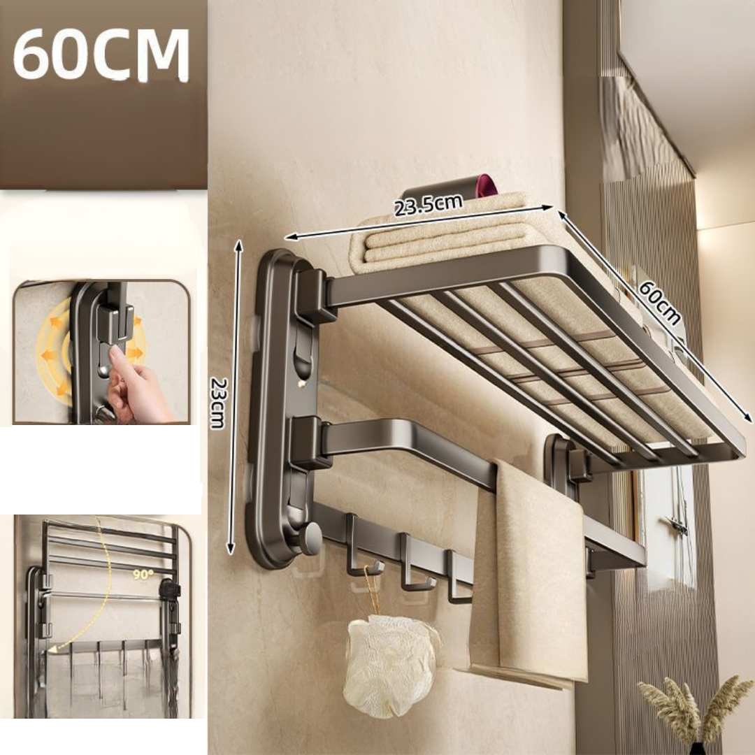 EasyHang – Klappbarer Hänge-Organisator mit Saugnapf, ohne Bohren