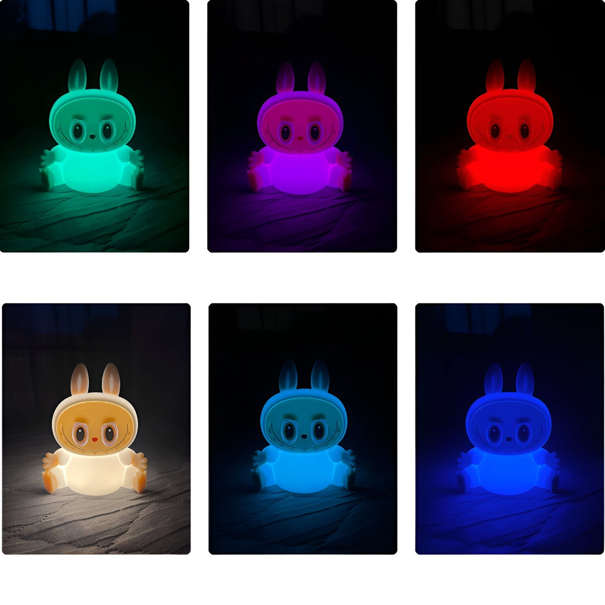 TouchLamp LED Nachtlampe Wiederaufladbar, Berührungssteuerung Nachttisch