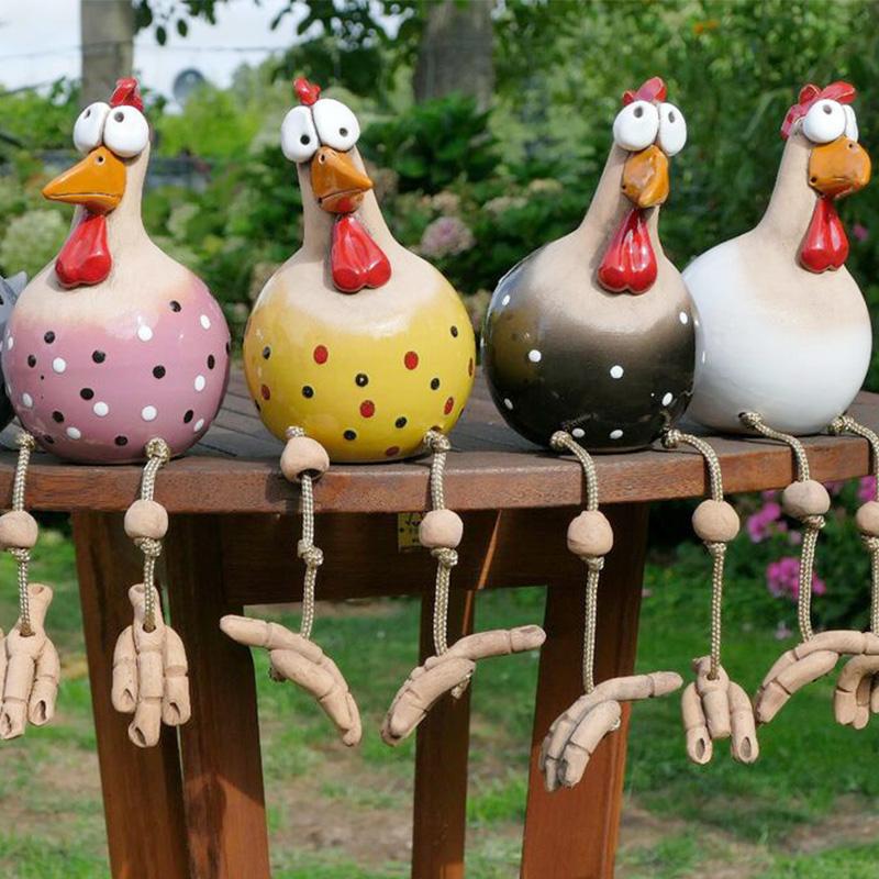 RoosterDecor – Hahn-Ornament für die Gartendekoration
