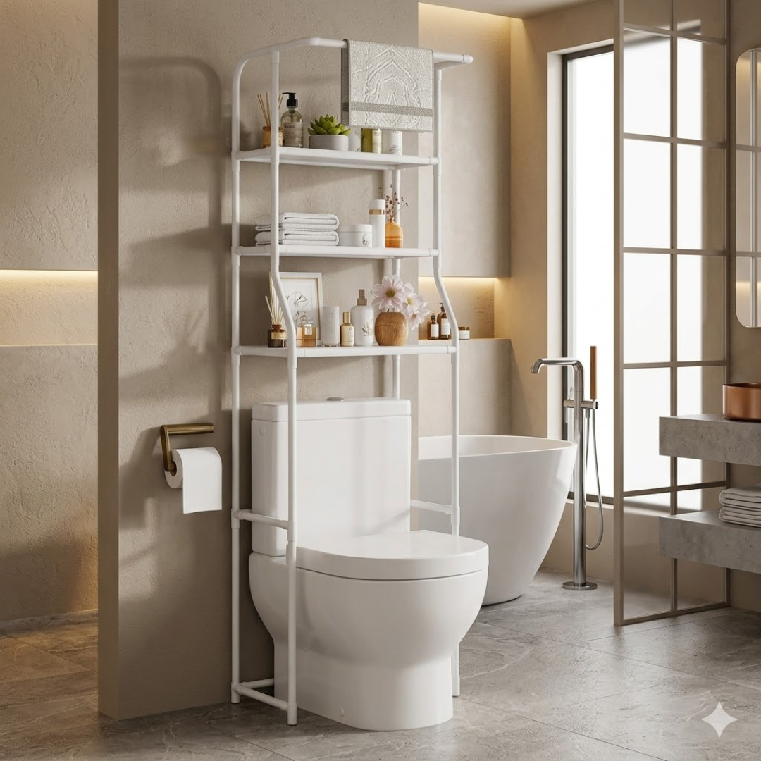 BathroomShelf Minimalistisches 3-Stufiges Badezimmerregal