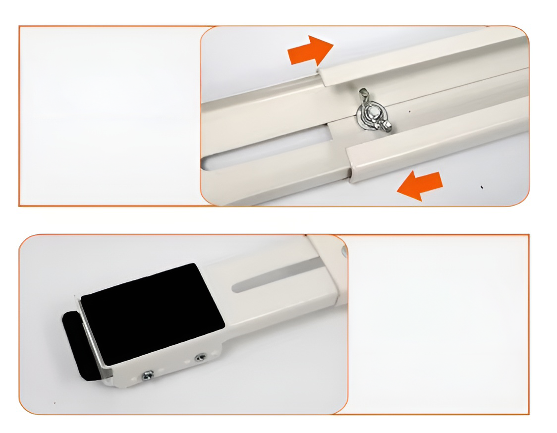FurnitureSliders Möbelgleiter Verstellbar, 2er-Set Heavy-Duty