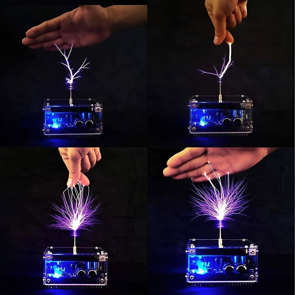 MusicalSpark Tesla-Spule Mit Musiksteuerung, Elektrischer Blitz-Effekt