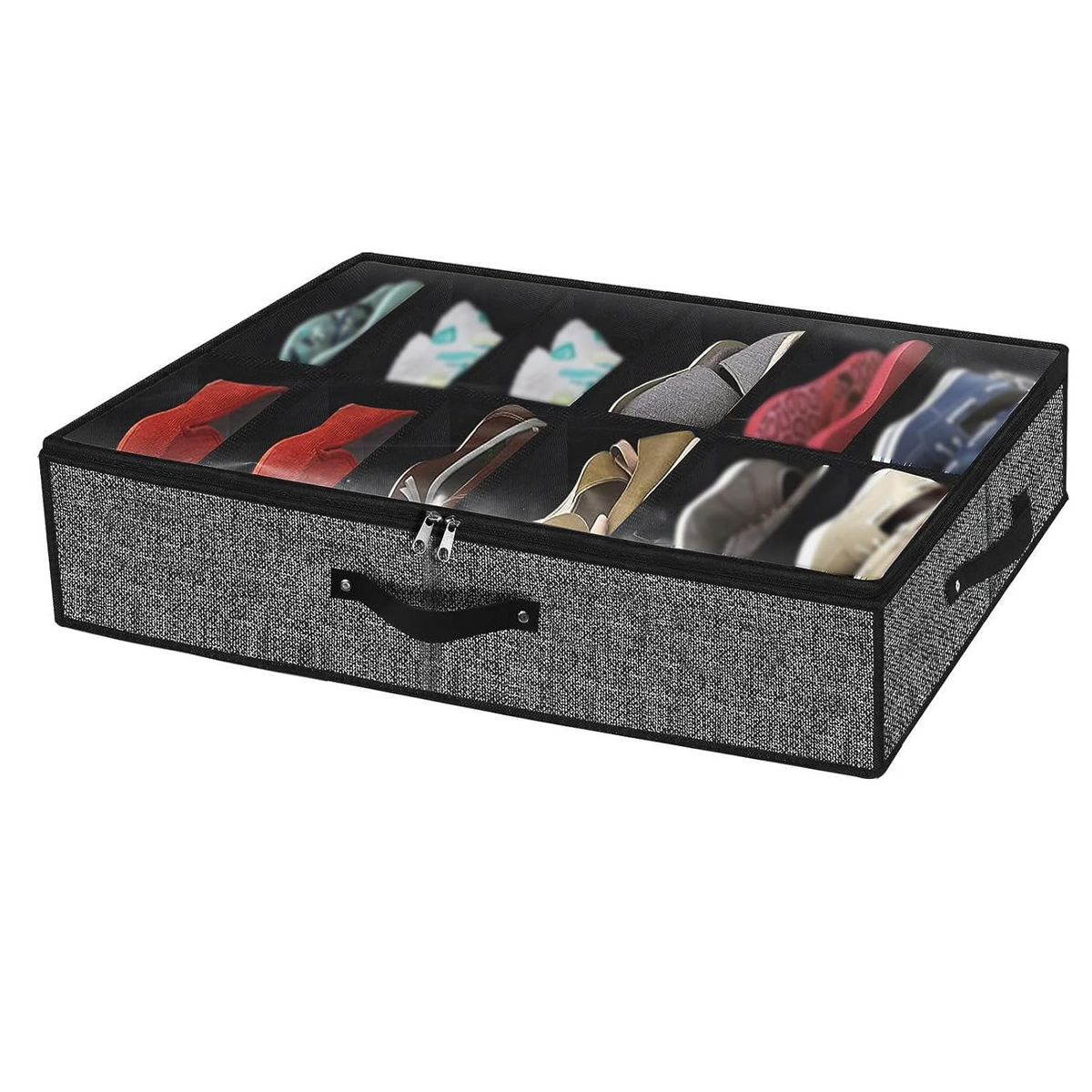 FootwearOrganizer Schuh-Organizer Mit Staubschutz, Für Mehrere Paare