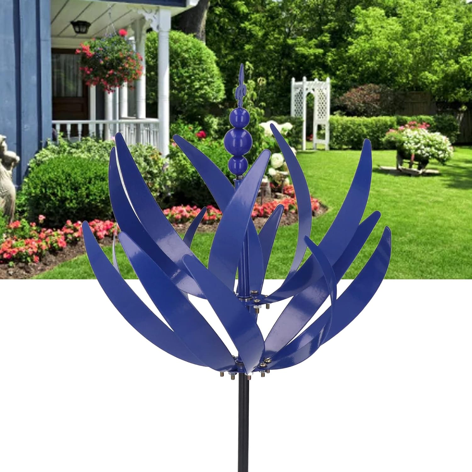 Metall Windspiel für den Garten – Drehbares Design